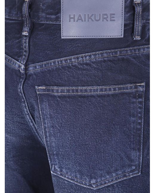Haikure Blue "Bibi" Barel Wide Leg Jeans