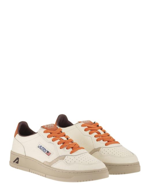 Autry Pink Medalist Low for men