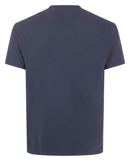 Zanone Black Short Sleeves T-Shirt for men