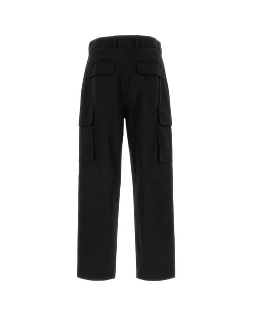 Givenchy Black Cargo Gusset Pockets for men