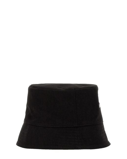McQueen Black Bucket Hat With Logo for men