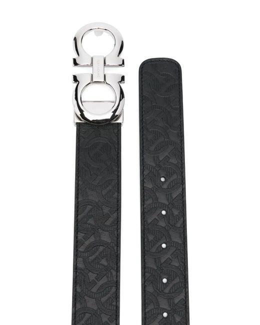 Ferragamo Black Belts for men