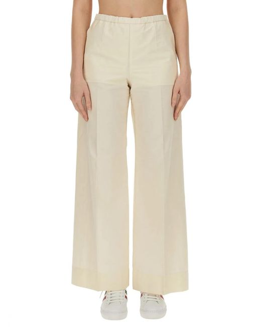 Moncler Natural Poplin Pants