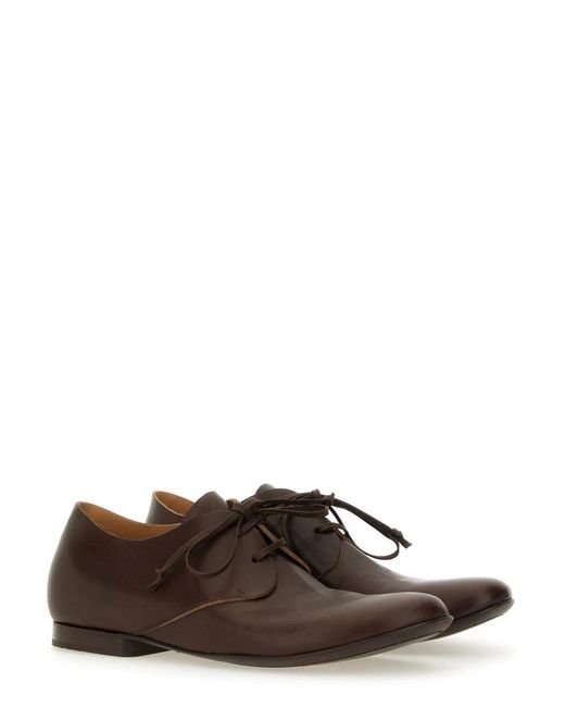 Uma Wang Brown Derby Loafer