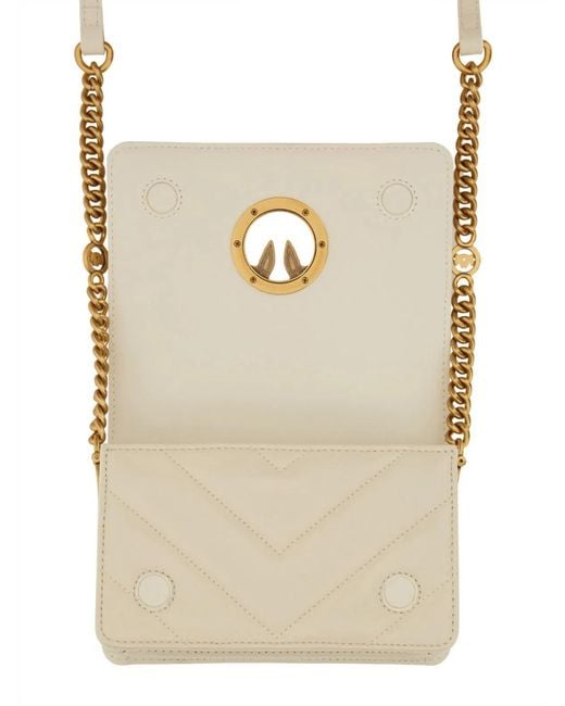 Pinko Natural Click Mini "Love" Bag