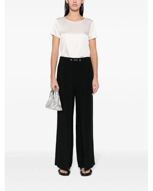 Emporio Armani White Silk Top
