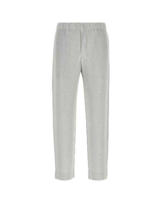 Homme Plissé Issey Miyake Gray Basics for men
