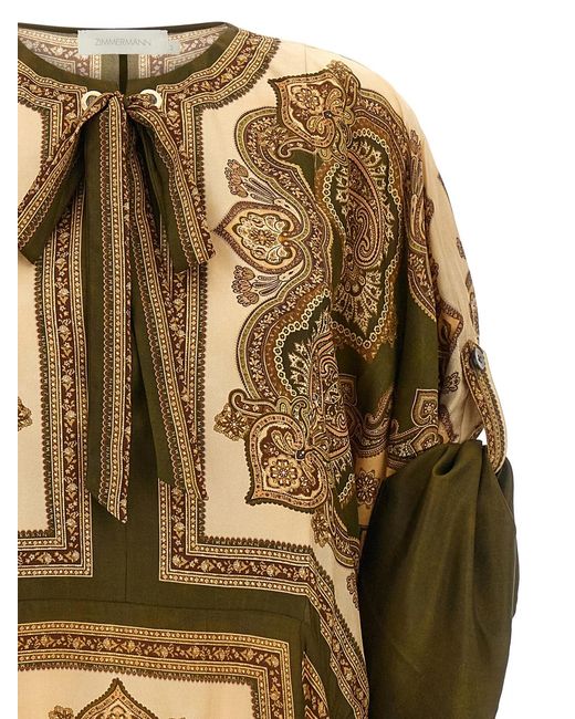 Zimmermann Metallic 'Mahon' Dress