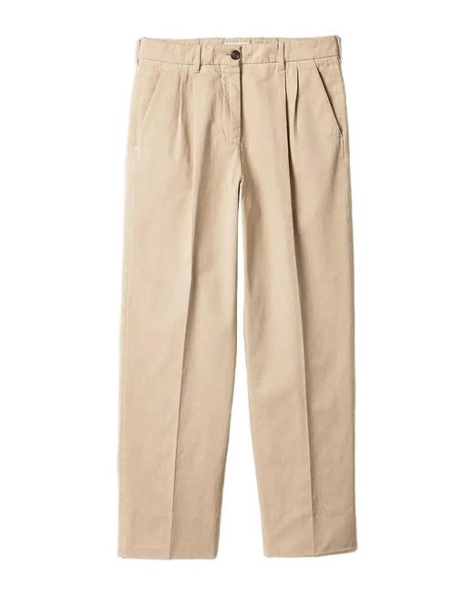 Miu Miu Natural Gabardine Pants