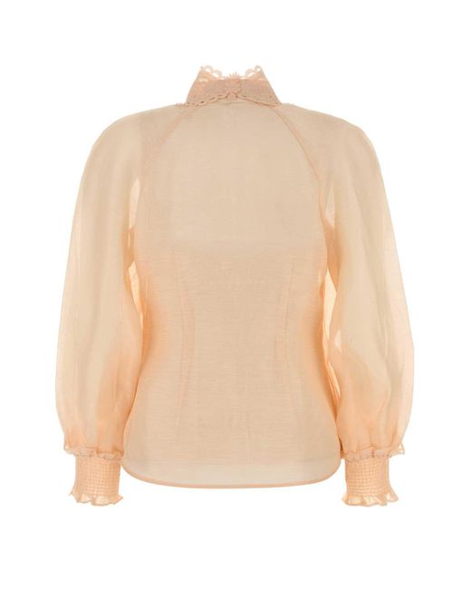 Zimmermann Natural Rebellion Collared Blouse