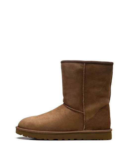 Ugg Brown Classic Short Ii Suede Boots