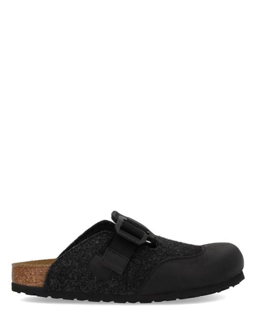 Birkenstock Black Sandalwood "Boston Nova"