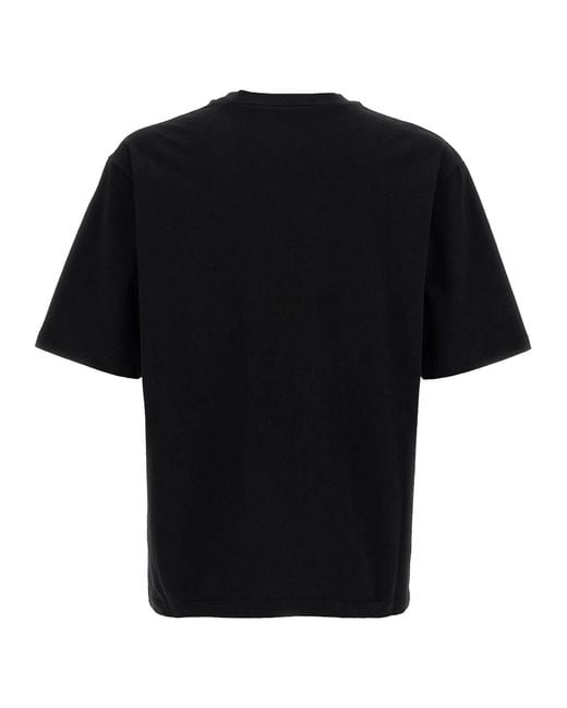 DSquared² Black 'Sponge Patch' T-Shirt for men