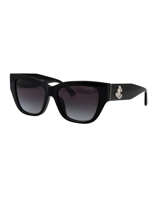 Jimmy Choo Black Acetate Sunglasses