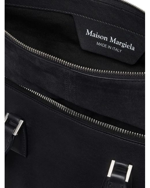 Maison Margiela Black "5Ac" Soft Medium Bag
