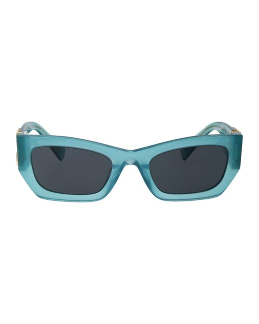 Miu Miu Blue Ivy Opal Acetate Sunglasses