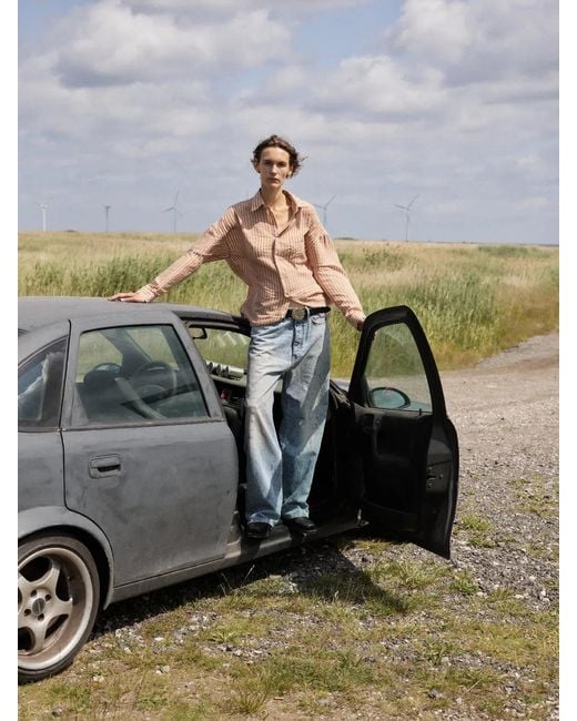 sunflower Blue Relaxed Boot for men