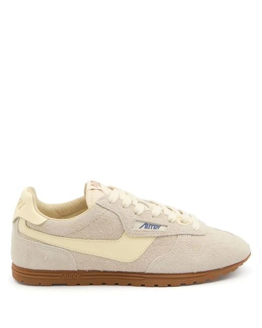 Autry White Windspin Low Sneaker