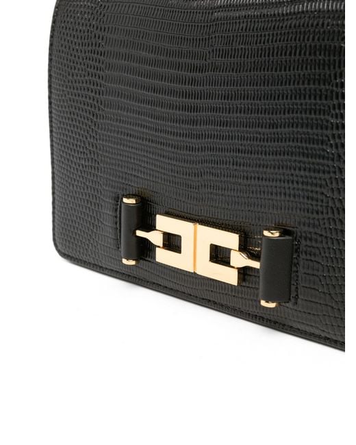Elisabetta Franchi White Polyurethane Polyester Handbag