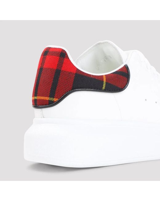 McQueen White Oversized Sneakers