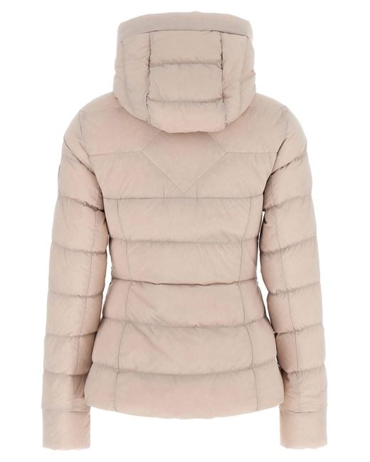 Canada Goose Natural Quilted 'Clair' Padded Down Jacket