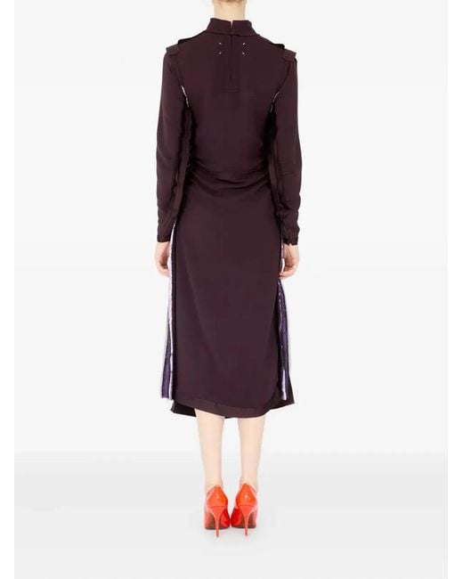 Maison Margiela Purple Midi Dress