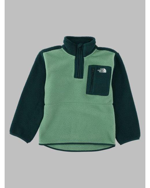 The North Face Green Teen Yumiori 1/4 Zip