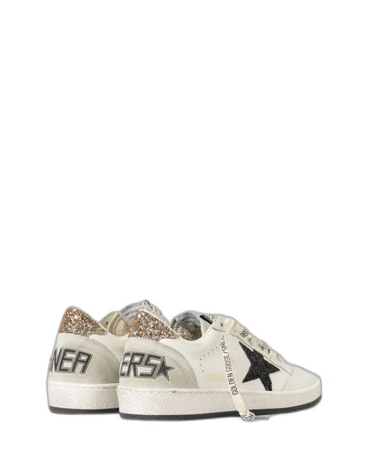 Golden Goose Deluxe Brand White Ball Star Leather Sneakers