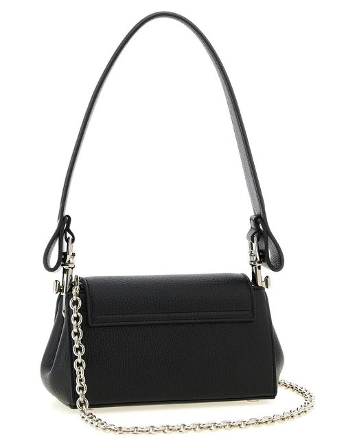 Vivienne Westwood Black 'Hazel' Small Shoulder Bag