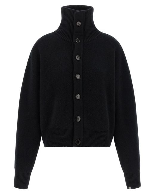 Extreme Cashmere Black 'N°377 Clement' Cardigan