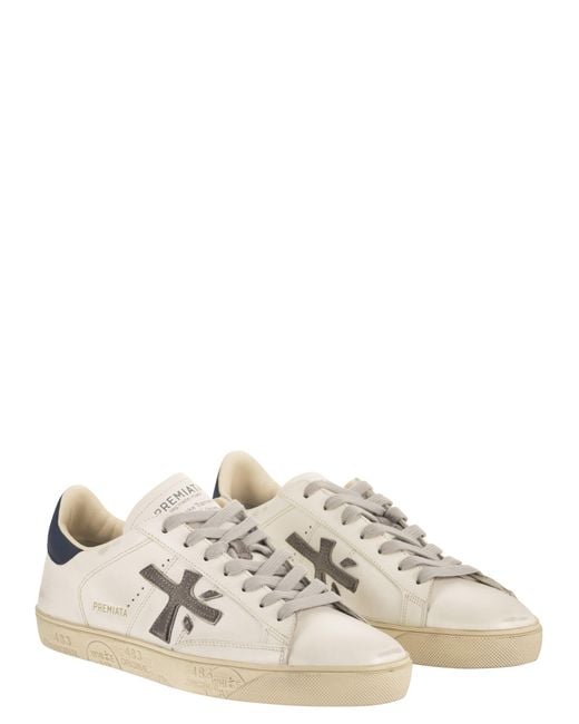 Premiata White Steven for men
