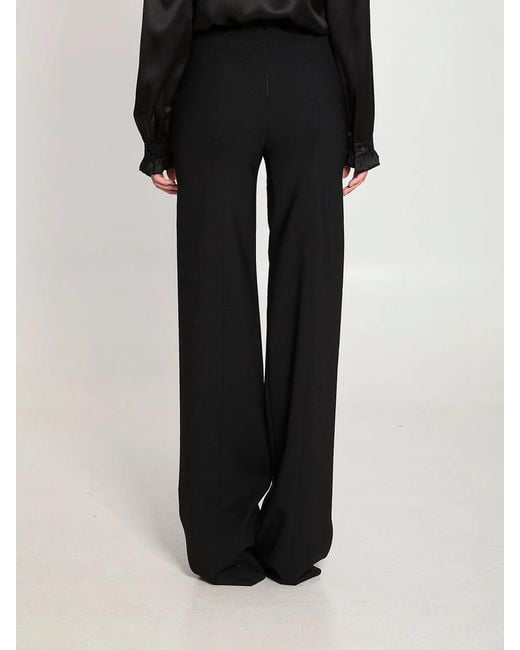 Gucci Black Technical Stretch Wool Trousers