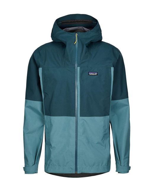 Patagonia Blue Boulder Fork Ripstop Rain Jacket for men