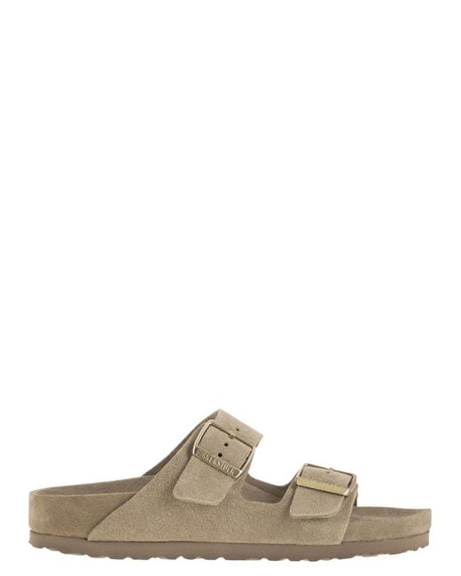 Birkenstock White Arizona Exquisite