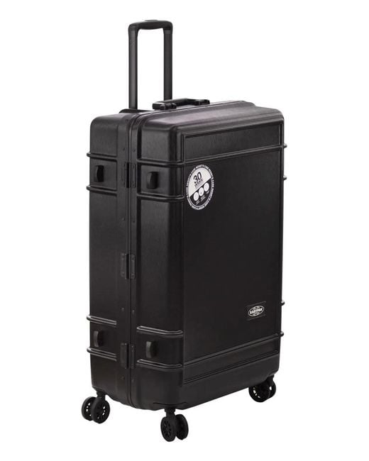 Eastpak Black Hard-Shell Polycarbonate Suitcase With Multidirectional Wheels
