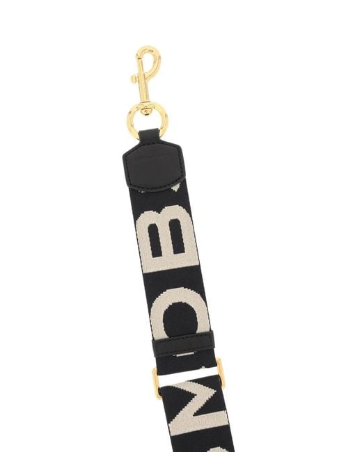 Marc Jacobs Black The Logo Shoulder Strap