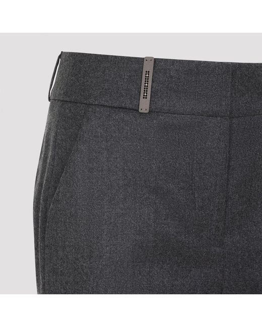 Peserico Blue Regular Pants