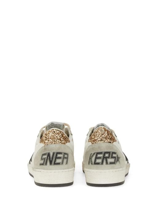 Golden Goose Deluxe Brand White "Ballstar" Sneaker