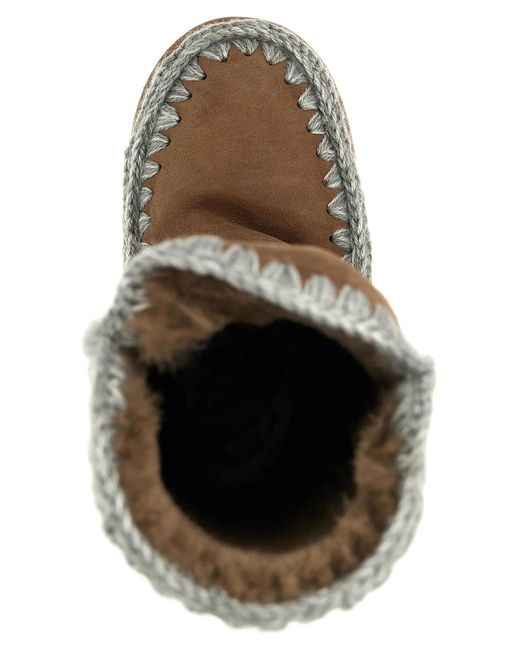 Mou Brown 'Eskimo 40' Ankle Boots