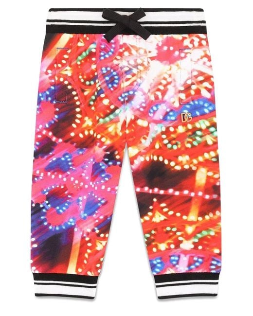 Dolce & Gabbana Red Dolce & Gabbana Pants