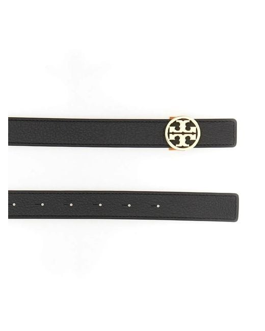 Tory Burch White Cintura Miller Reversibile