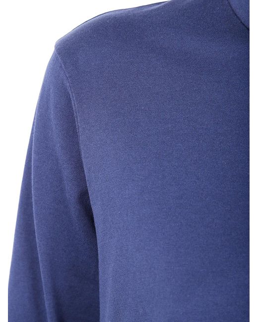 Labo.art Blue "Agapi" Round Neck Sweater