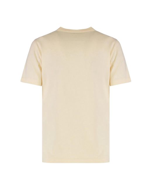 Chloé White Peach T-Shirt With Ananas Print