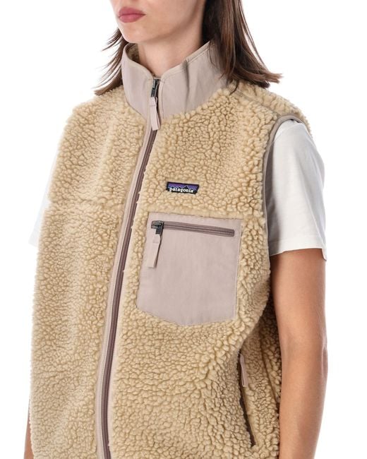 Patagonia Blue Classic Retro-X Fleece Vest