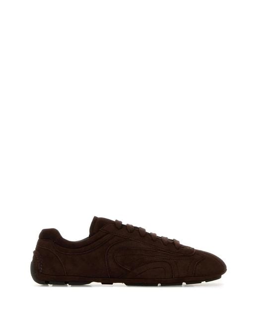 Prada Brown Sneakers Montecarlo Re-Edition 2005 for men