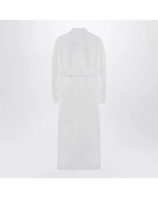 Max Mara White Shirt Dress