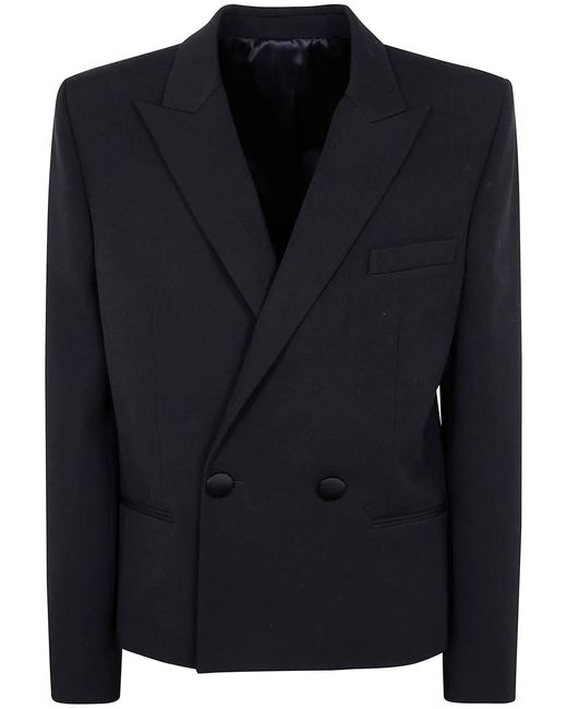 Balmain Black Gdp 2 Btn Spencer Jacket for men