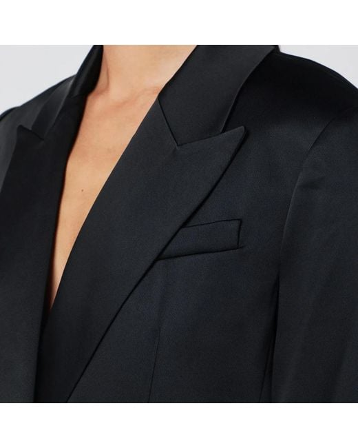 Jonathan Simkhai Black Double-Breasted Jacket