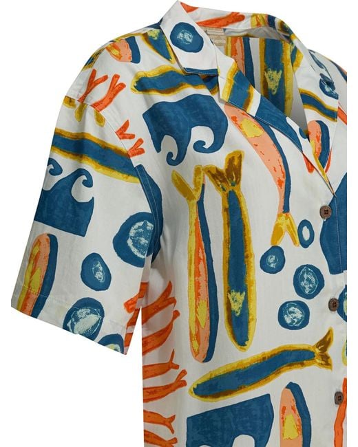Patagonia Blue Lyocell Shirt
