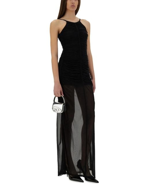 DIESEL Black "D-Amami" Long Dress